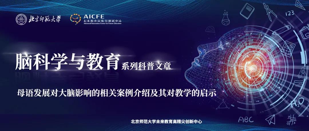 脑科学与教育蓝皮书：母语发展对大脑影响的相关案例介绍及其对教学的启示